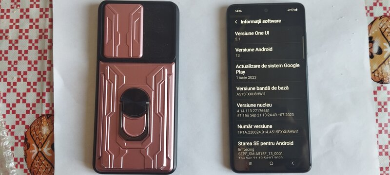 Samsung a51+carcasa solida 300 lei fix